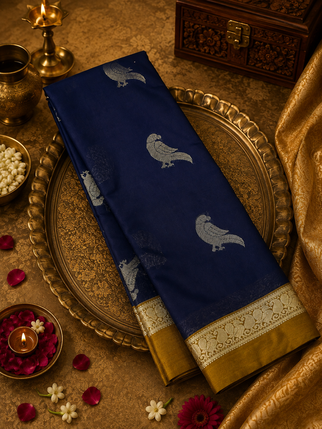 Premium Semi Kanchipuram Silk Saree