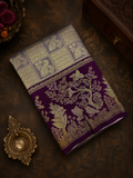 Bridal Semi Tissue Silk Saree