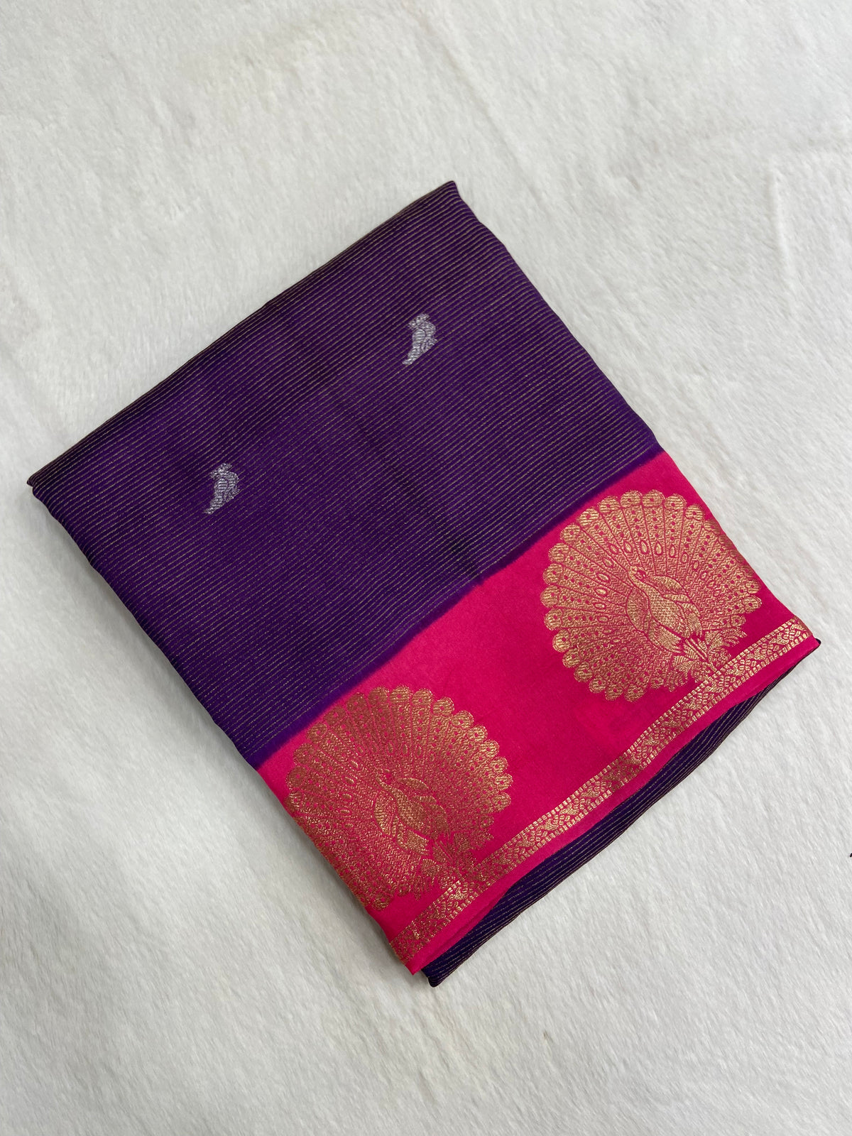 Premium semi Kolkata crepe silk saree