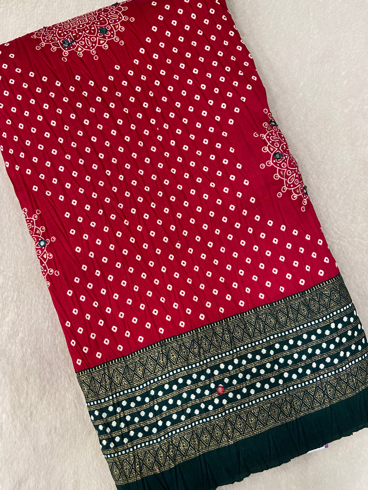 Premium Semi Gajji Modal Silk Saree 🩷