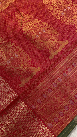 Mini kanchi Silk Saree