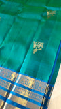 Pure 1G gold zari handloom Kanjeevaram Silk Saree- Silk mark certified- PS2398