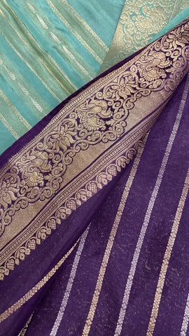 Pure Chinnon Saree✨