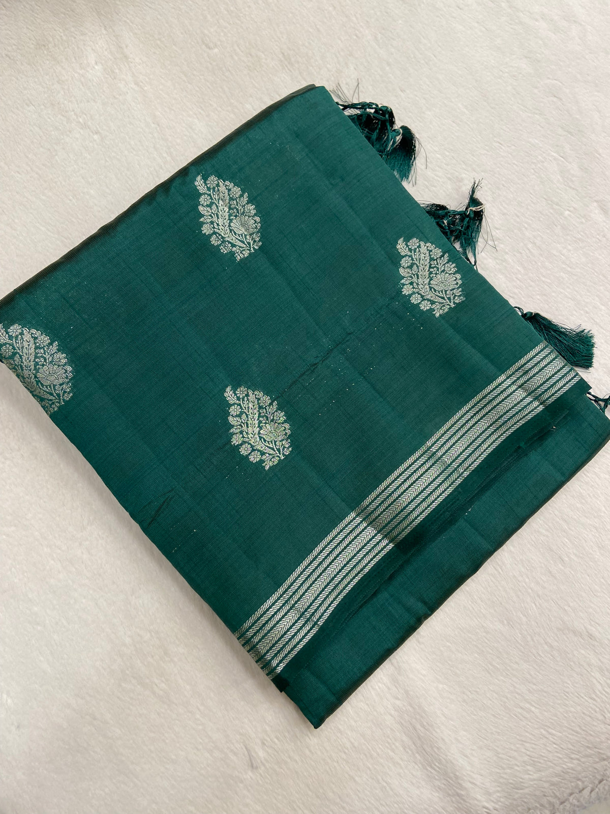 Butter Crepe Silk Saree