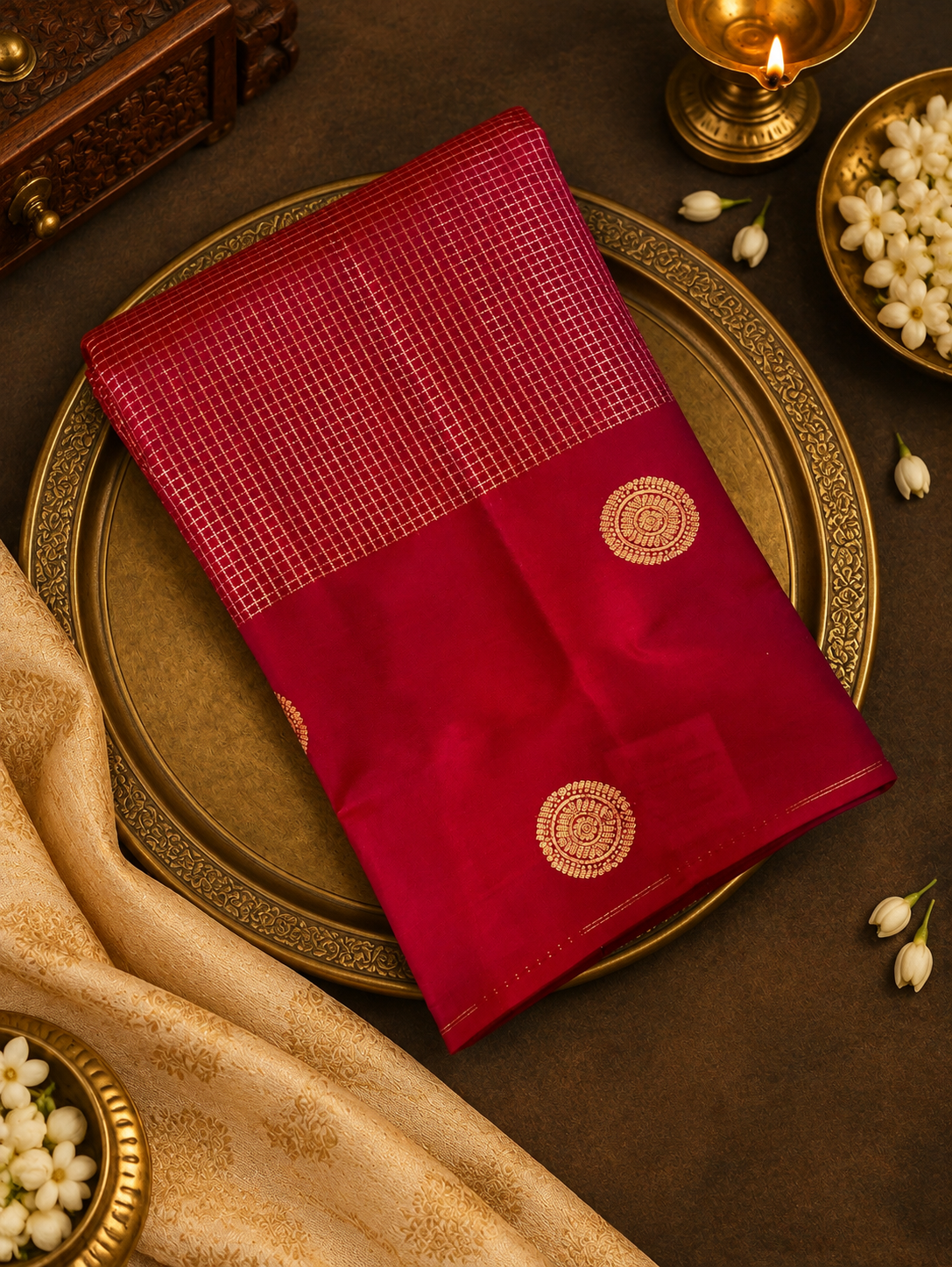Pure Kanjeevaram Silk Saree-PS2336