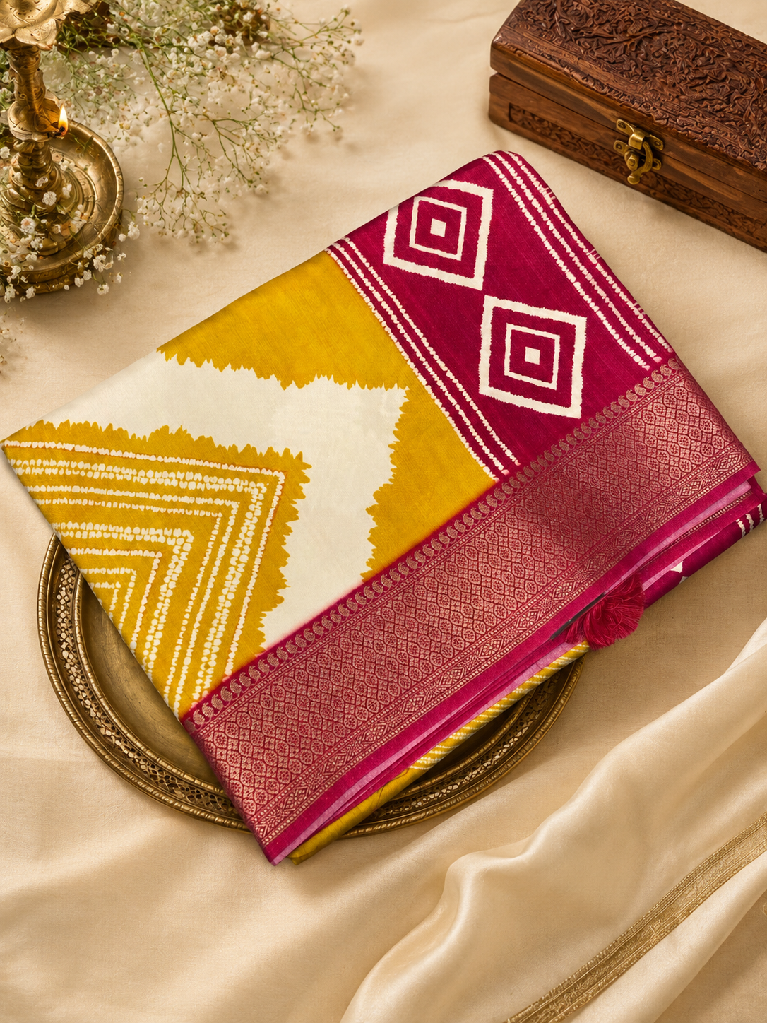 Premium Gajji Modal Silk Saree