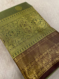 Premium Bridal Semi Kanchipuram Silk Saree