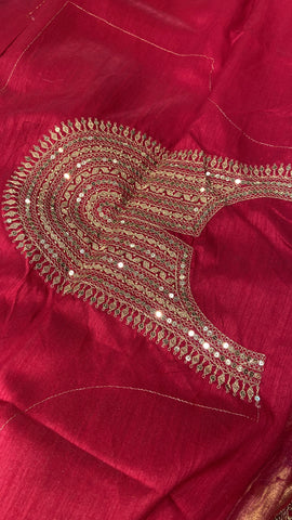 Premium Crush Organza Saree