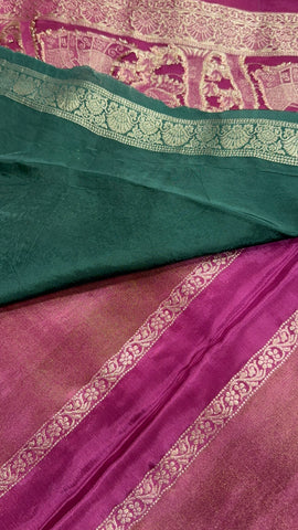 Pure Chinnon Saree