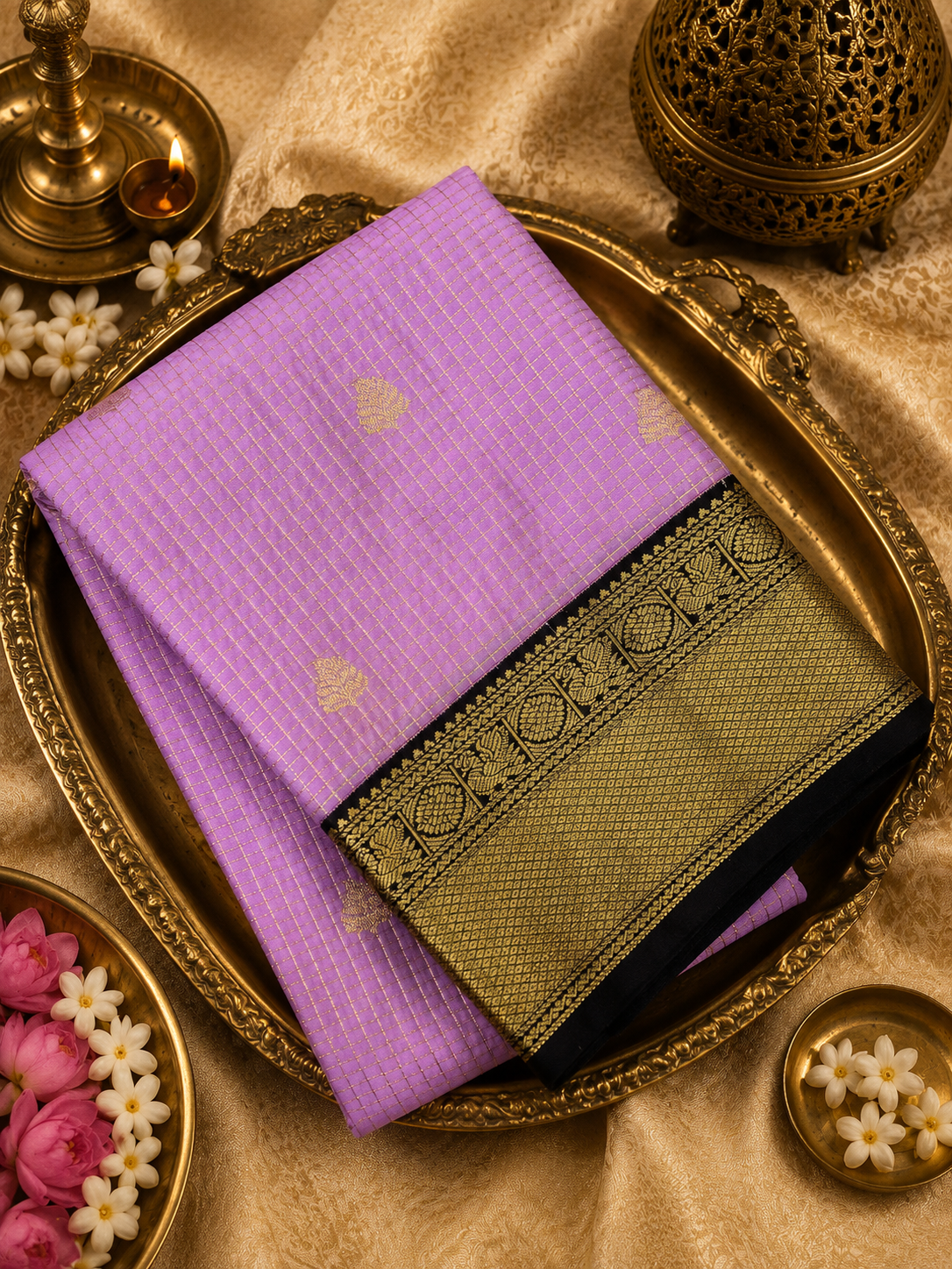 Premium Semi Kanchipuram Silk Saree