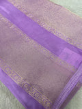 Pure Chinnon Saree✨