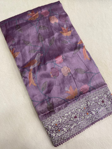 Pure Tissue Organza Saree