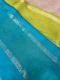 Pure Chinnon Dual Tone Saree