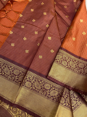 Semi Kanchipuram silk saree
