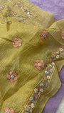 Premium Crush Organza Saree - 902343