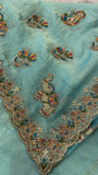 Premium Crush Organza Saree - 902658