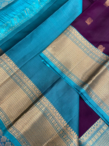Pure Kanjeevaram Silk Mark Certified Saree