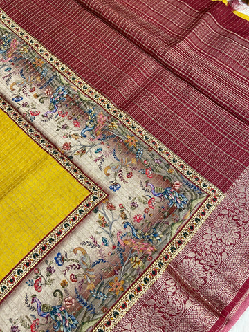 Premium Viscose silk saree