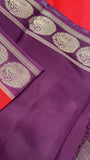 Premium Pure Mix Mysore Crepe Silk Saree