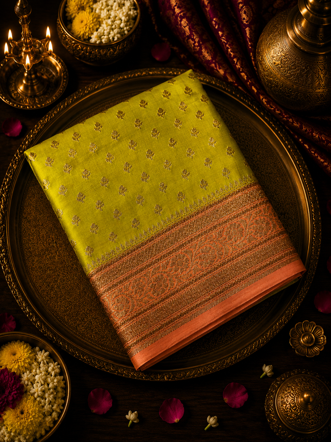 Pure Mix Crepe Silk Saree