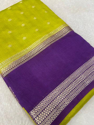 Premium Semi Chanderi Saree