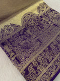 Premium Bridal Semi Tissue Kanjeevaram Silk Saree - 902646