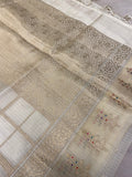 Pure Organza Saree With Designer - 902345