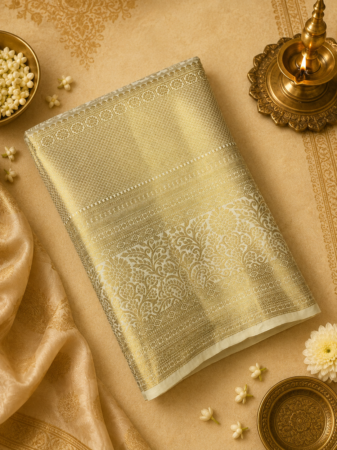 Premium Semi Kanchipuram Silk Saree