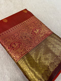 Premium Bridal Semi Kanchipuram Silk Saree