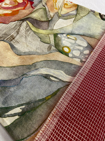 Premium Viscose Silk Saree