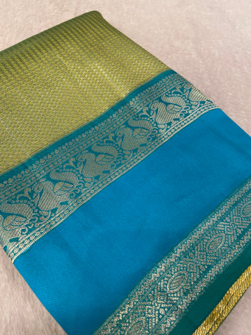 Semi Kanchipuram Silk Saree