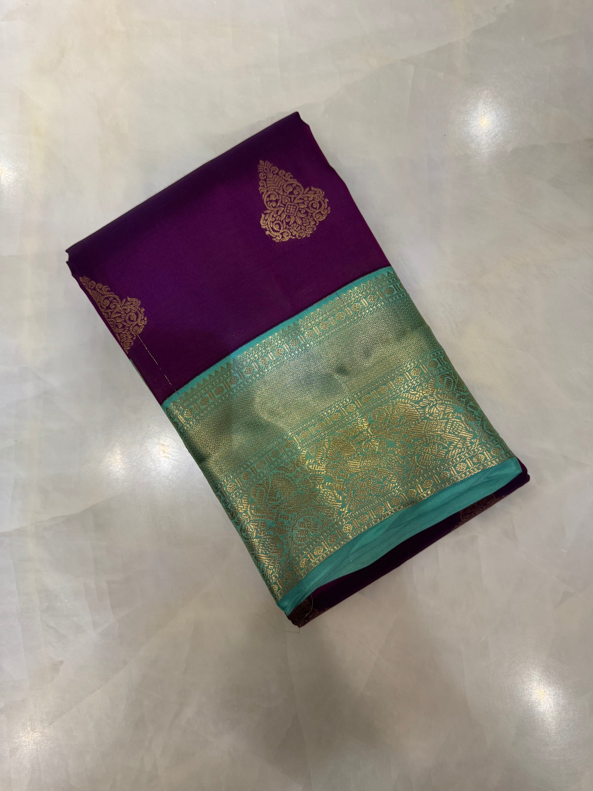 Half mix Kanjeevaram silk saree