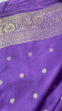 Premium Banarasi Crepe Satin Silk Saree