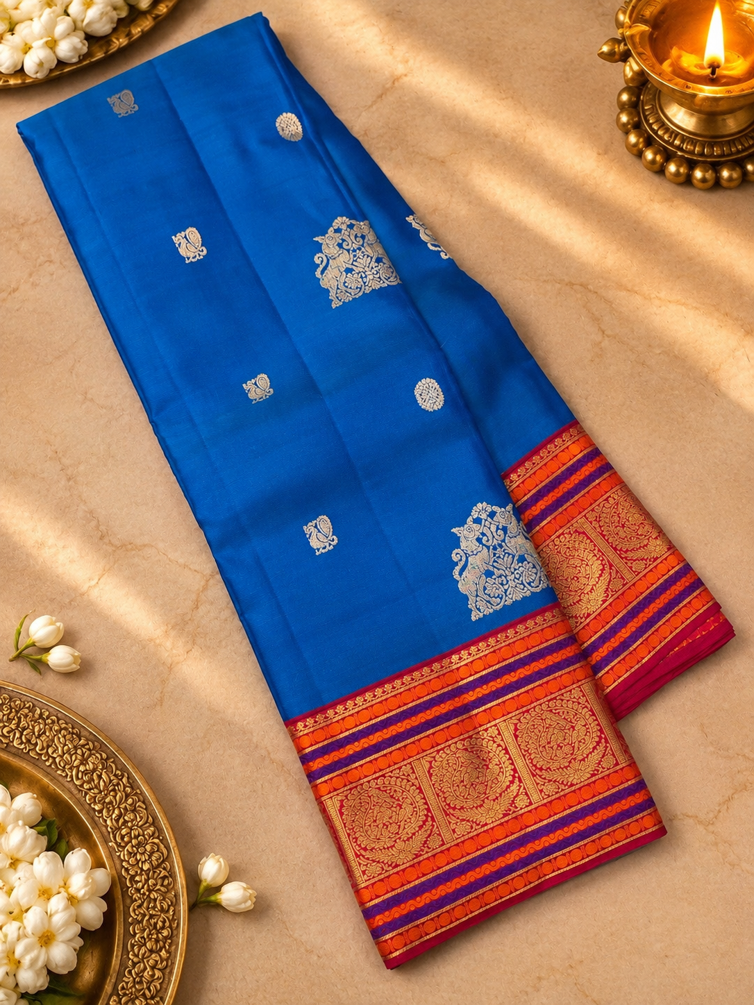 Pure Mix Kanjeevaram Silk Saree- 902700