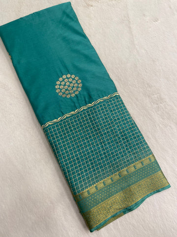 Premium wrinkle crepe silk saree✨