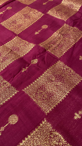 Premium Tassar Silk Saree