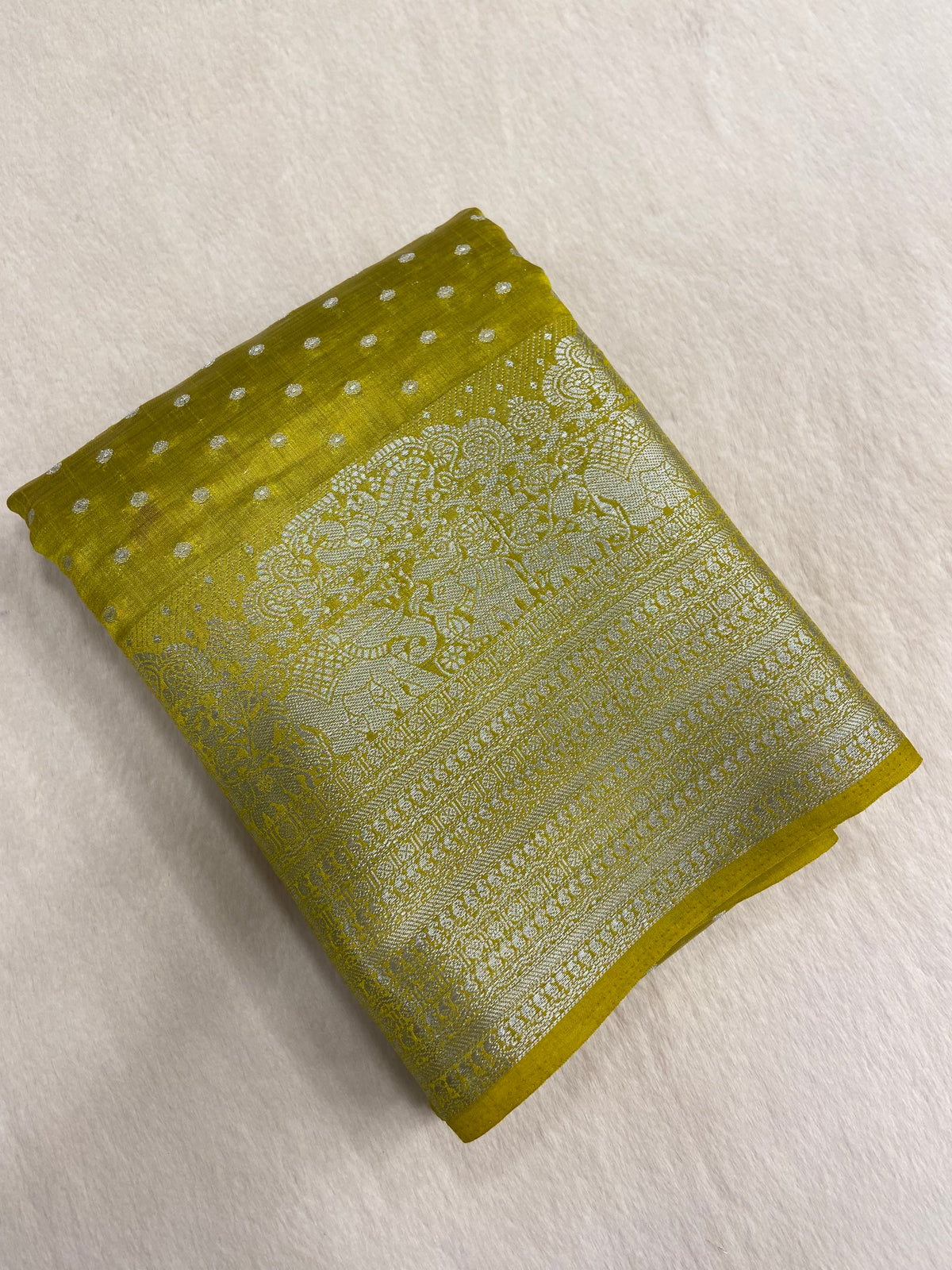 Butter Crepe Silk Saree