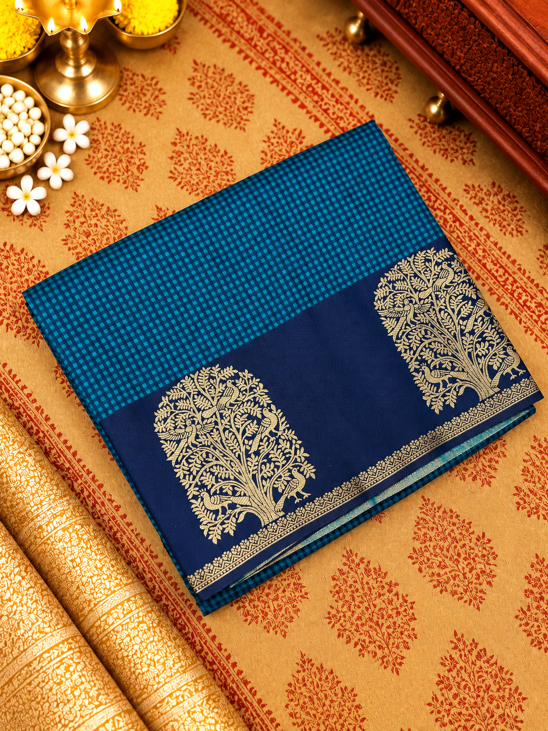Premium Semi Kanjeevaram Silk Saree - 903000