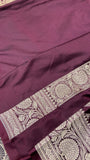Premium Banarasi Crepe Satin Silk Saree