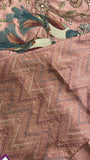 Premium Soft Chinnon Saree With Embroidery - 901982