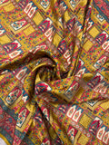 Premium Banarasi Crepe Satin Kalamkari Saree