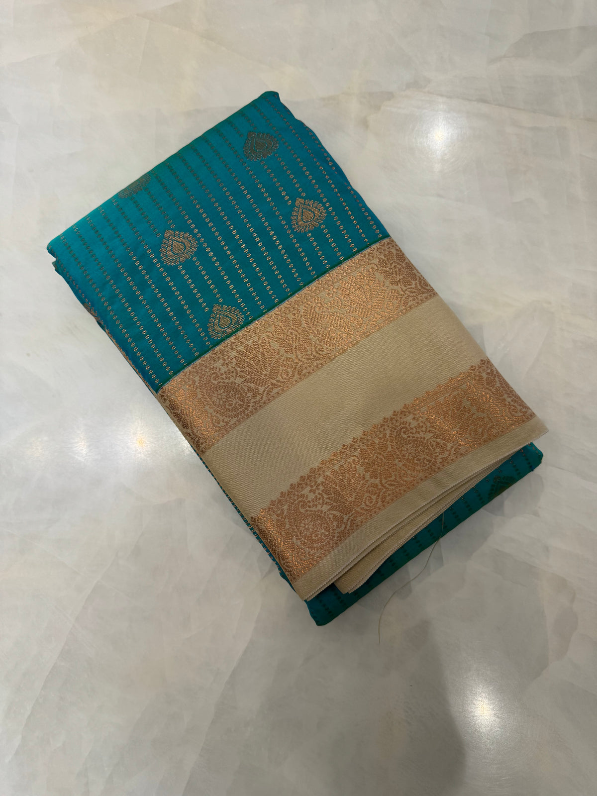 Mini kanchi Silk Saree