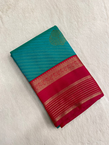 Mini kanchi Silk Saree