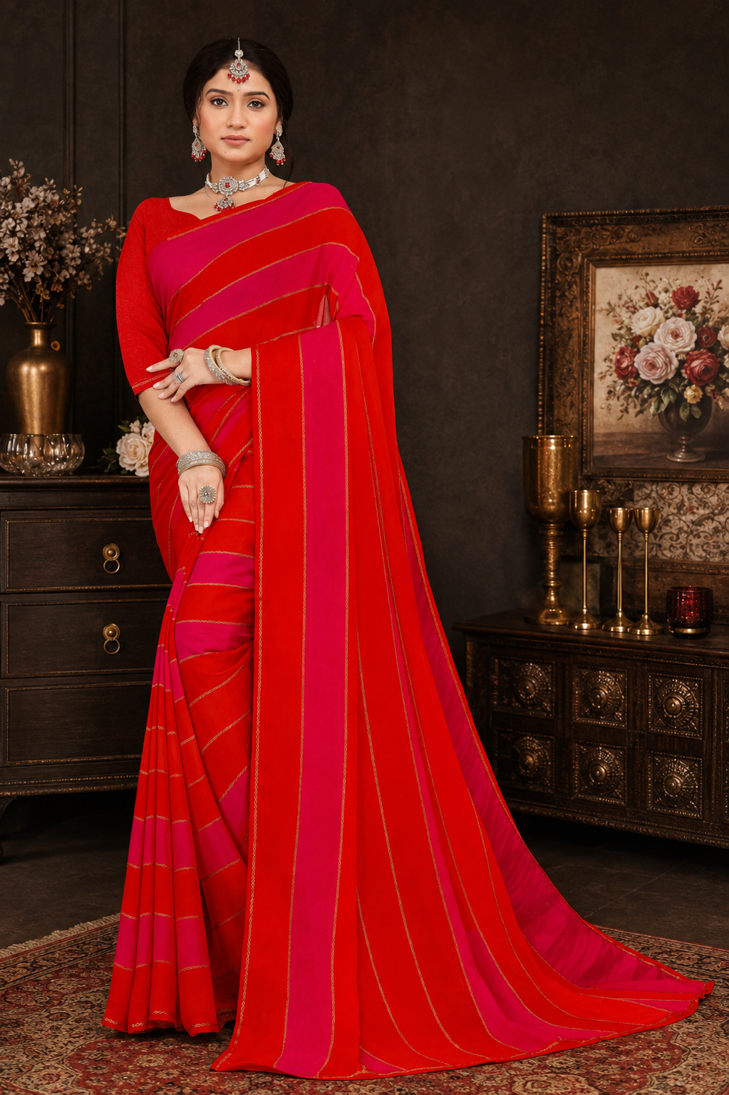 Premium Dola Silk Saree
