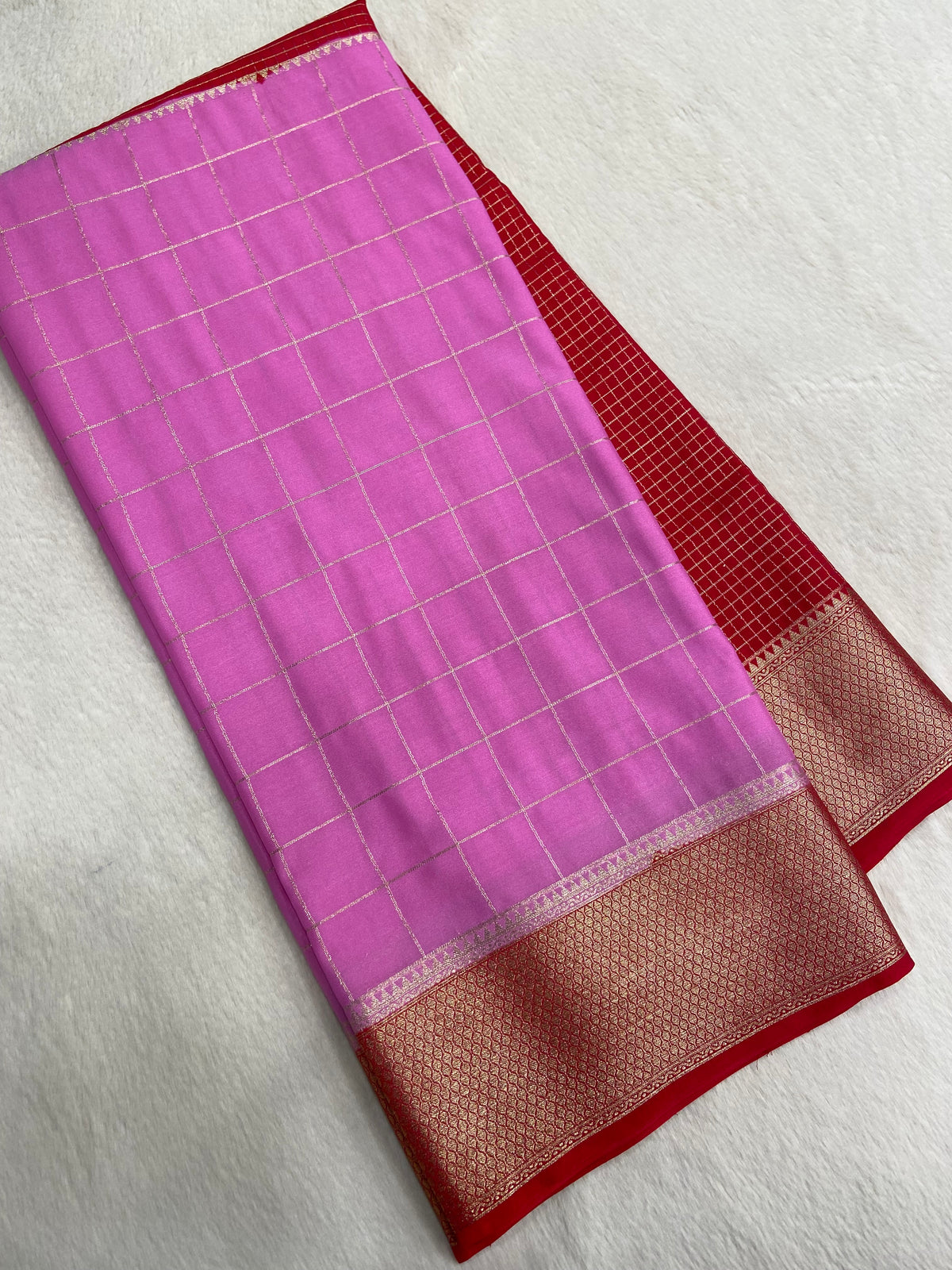 Pure Mix Crepe Mysore Silke Saree ✨