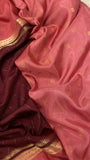 Pure Mix Mysore Crepe Silk Saree