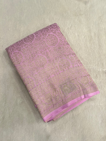 Premium Soft Georgette Saree (pink)✨