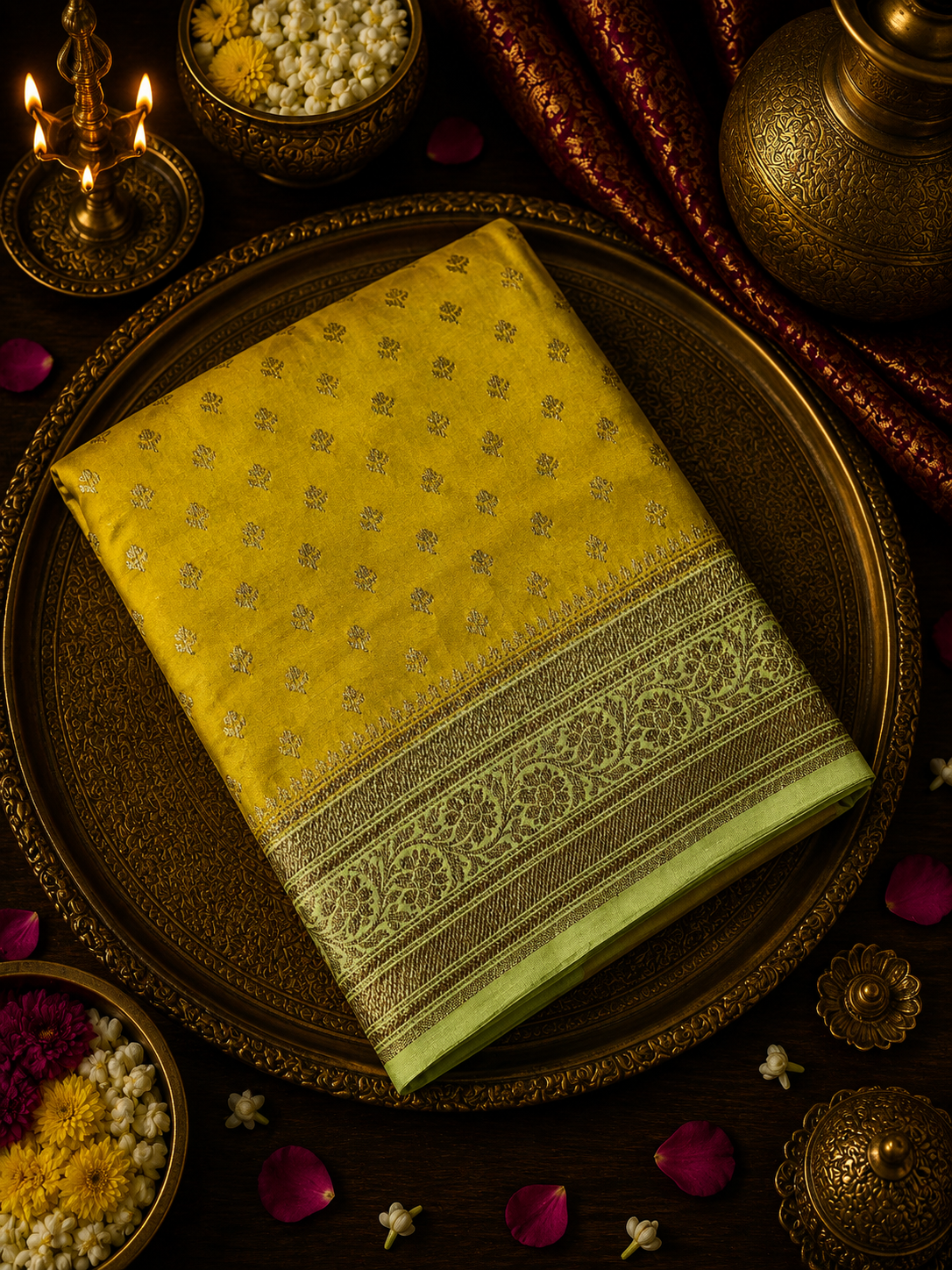Pure Mix Crepe Silk Saree