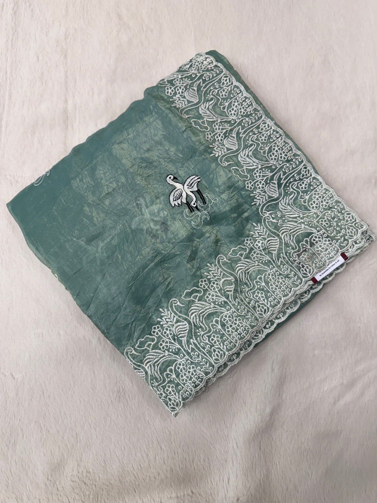 Premium soft organza saree💚