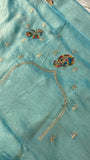 Premium Crush Organza Saree - 902658